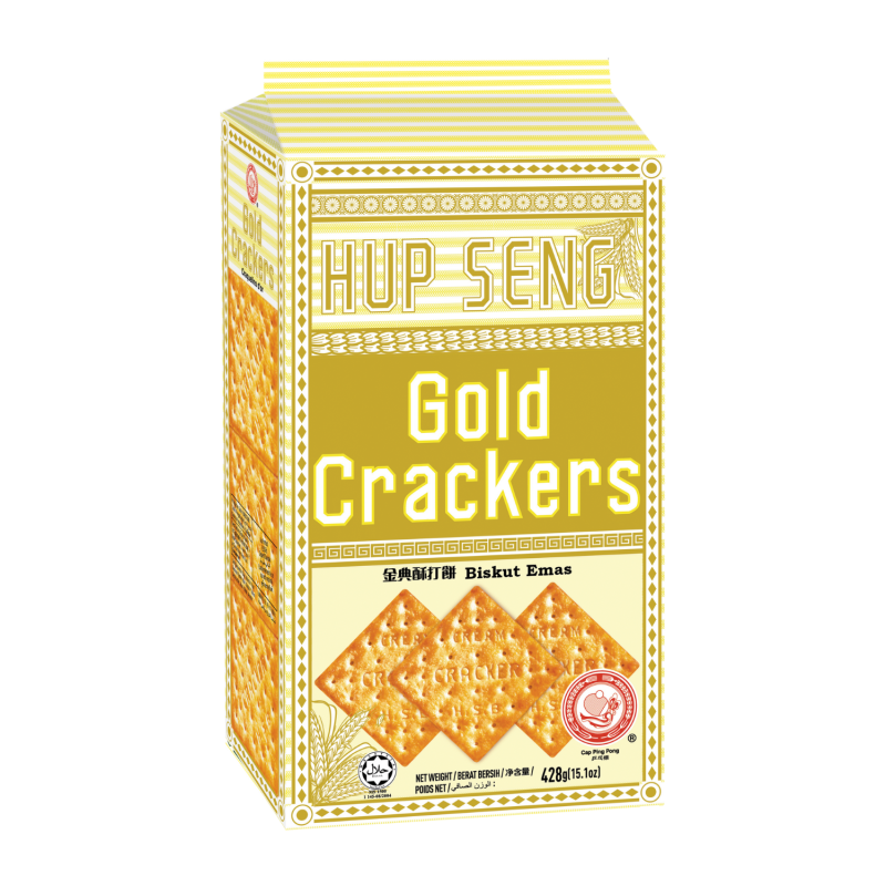 Hup Seng Gold Crackers 428g Ja Lan Tiong